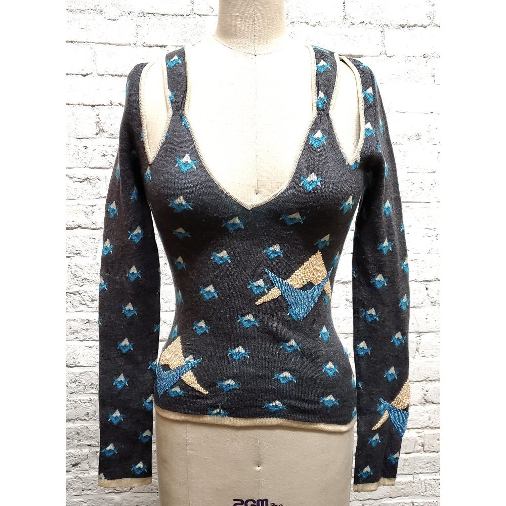 Alessandro Dell' Acqua..Italy. Virgin Wool Sweater